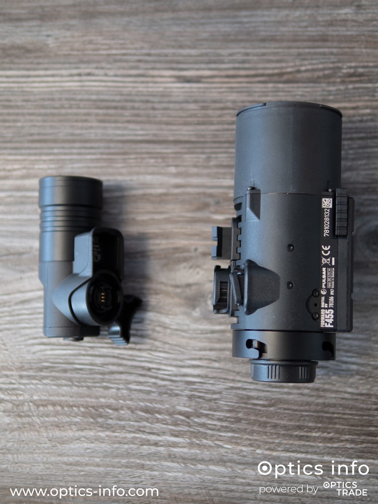 Pulsar Forward F455 Digital Night Vision Attachment Optics Info